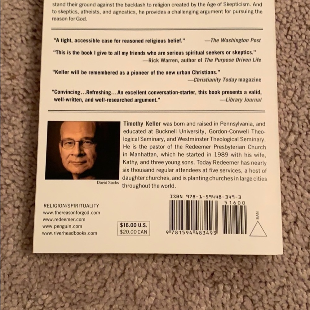 📚 “The Reason for God” 📚 - Picture 7 of 13